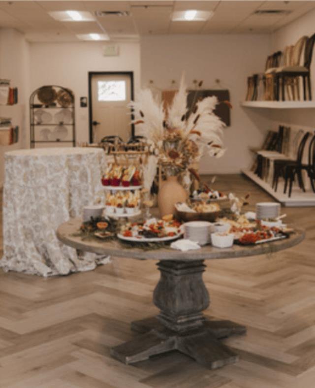 Where to find BLACK 60 ROUND ARTISAN FARMHOUSE TABLE in Paso Robles